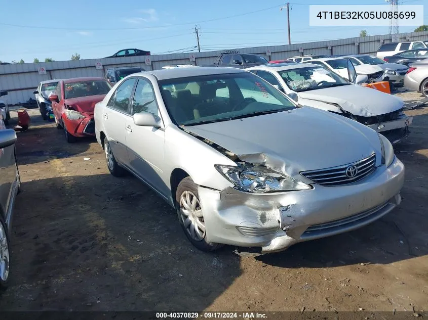 4T1BE32K05U085699 2005 Toyota Camry Le