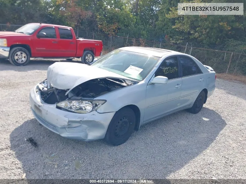 4T1BE32K15U957548 2005 Toyota Camry Le