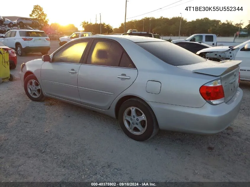 4T1BE30K55U552344 2005 Toyota Camry Le/Xle/Se