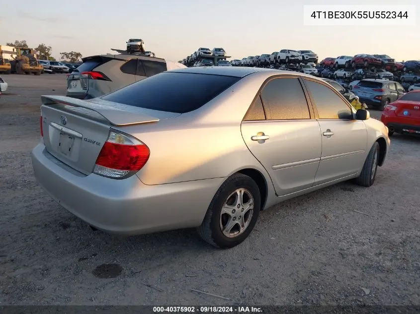 4T1BE30K55U552344 2005 Toyota Camry Le/Xle/Se