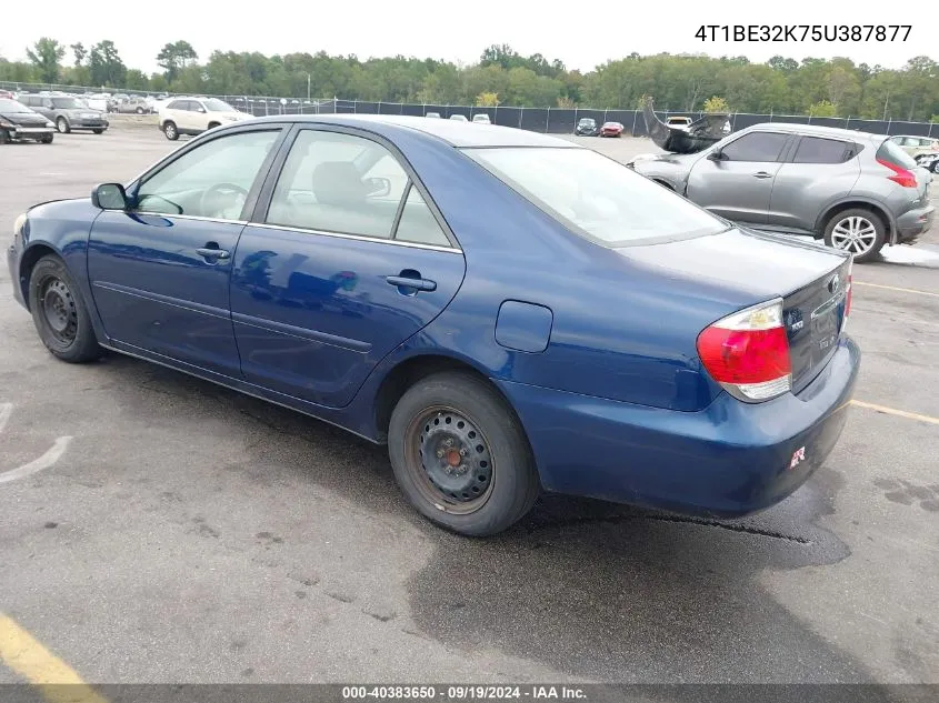 4T1BE32K75U387877 2005 Toyota Camry Le