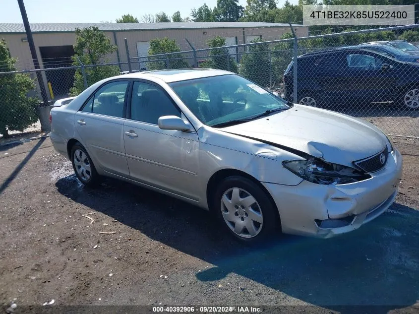 4T1BE32K85U522400 2005 Toyota Camry Se