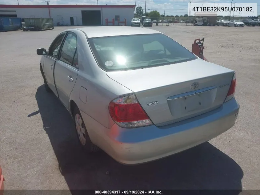 4T1BE32K95U070182 2005 Toyota Camry Le