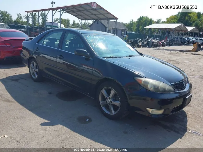 4T1BA30K35U508550 2005 Toyota Camry Se V6