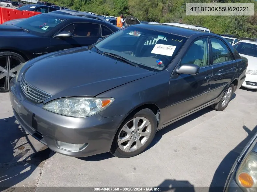 4T1BF30K55U620221 2005 Toyota Camry Xle V6