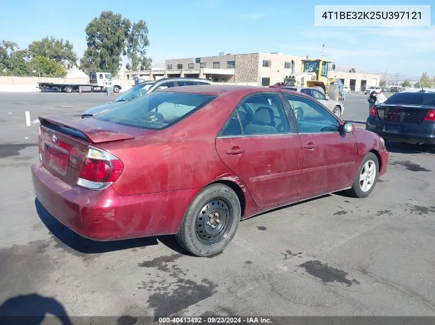 4T1BE32K25U397121 2005 Toyota Camry Se