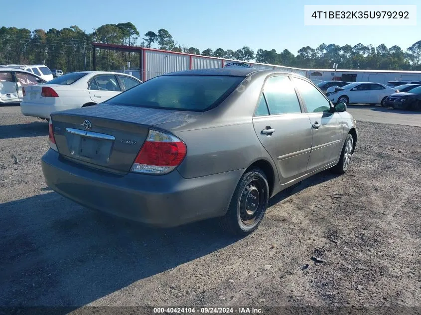 4T1BE32K35U979292 2005 Toyota Camry Std