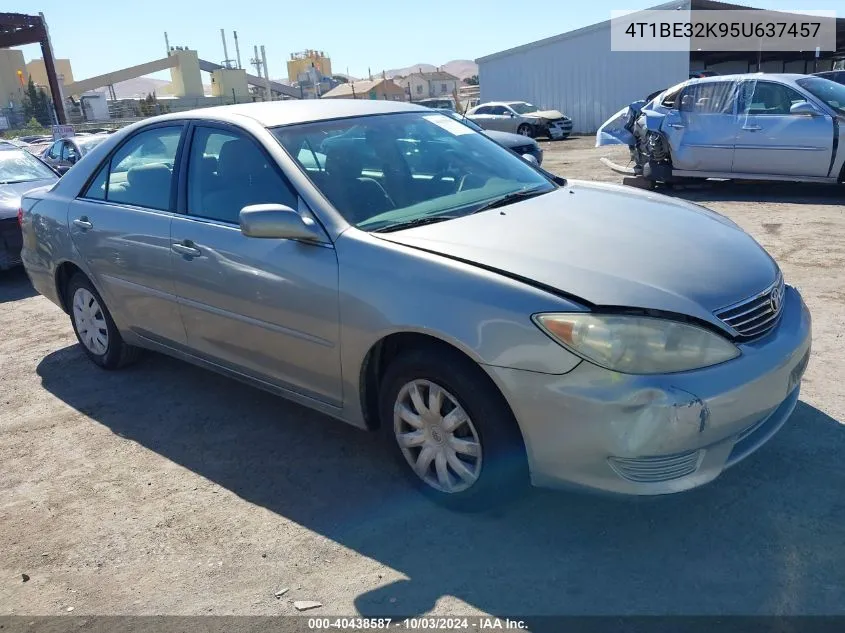 4T1BE32K95U637457 2005 Toyota Camry Le