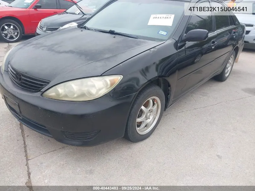 4T1BE32K15U046541 2005 Toyota Camry Le