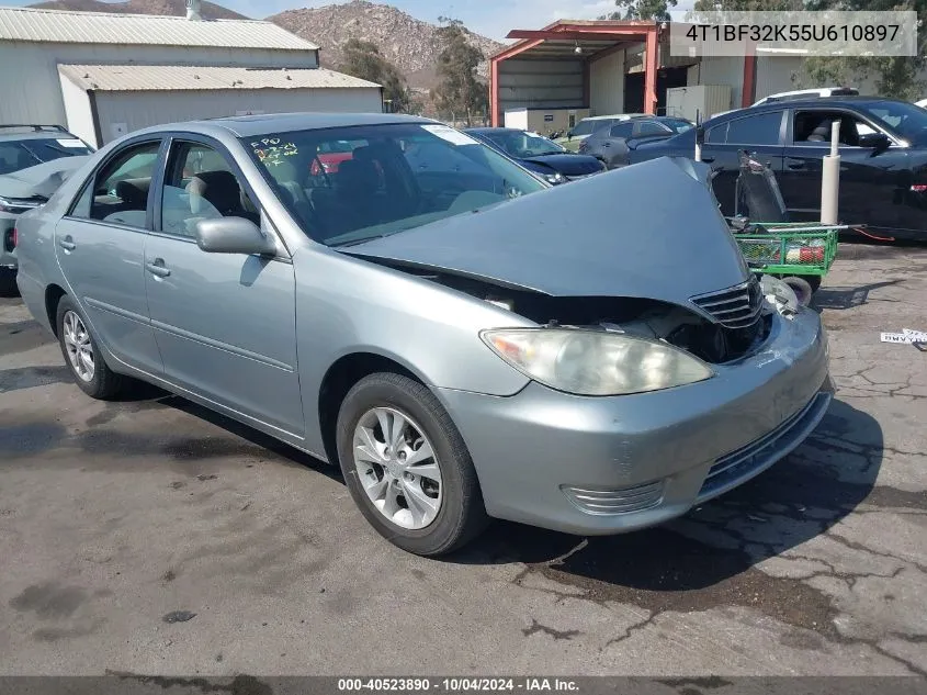 4T1BF32K55U610897 2005 Toyota Camry Le V6