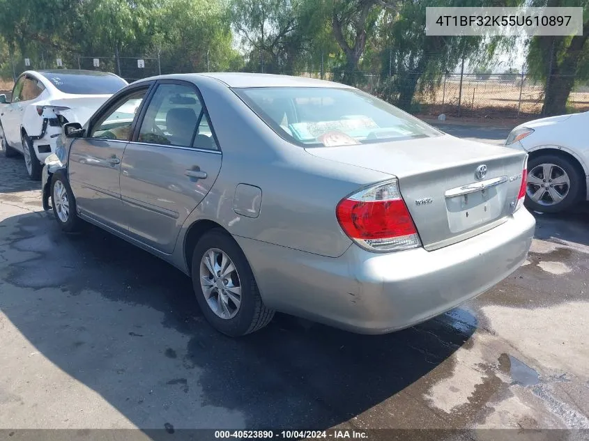 4T1BF32K55U610897 2005 Toyota Camry Le V6