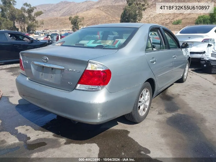 4T1BF32K55U610897 2005 Toyota Camry Le V6