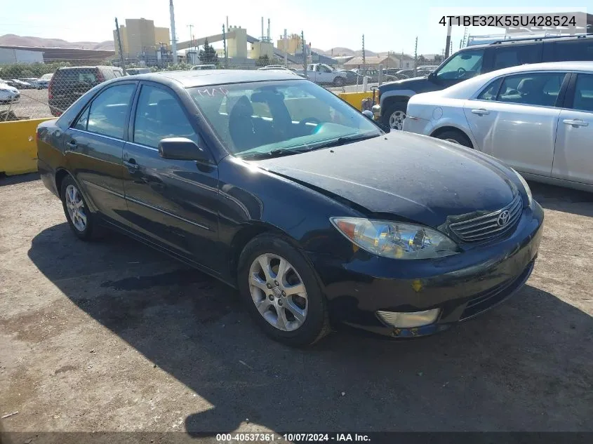 4T1BE32K55U428524 2005 Toyota Camry Xle