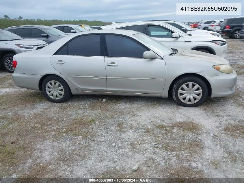 4T1BE32K65U502095 2005 Toyota Camry Le/Xle/Se