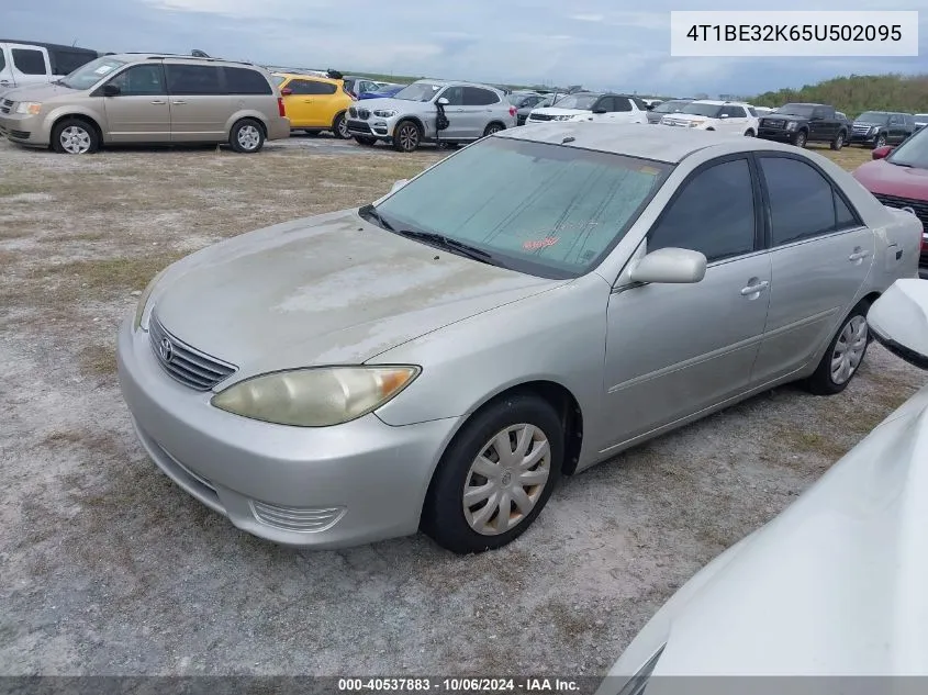 4T1BE32K65U502095 2005 Toyota Camry Le/Xle/Se