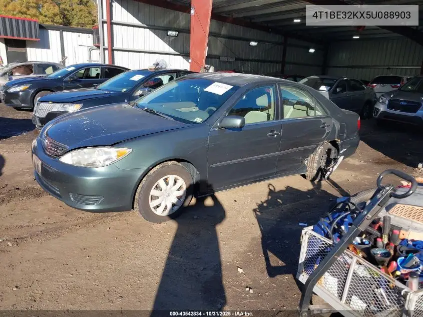 4T1BE32KX5U088903 2005 Toyota Camry Le
