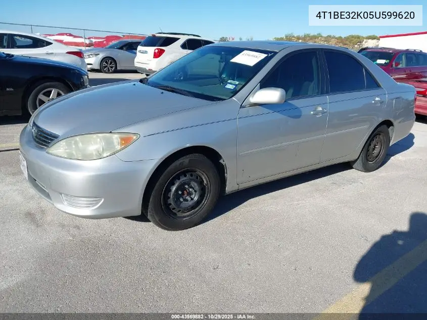4T1BE32K05U599620 2005 Toyota Camry Le