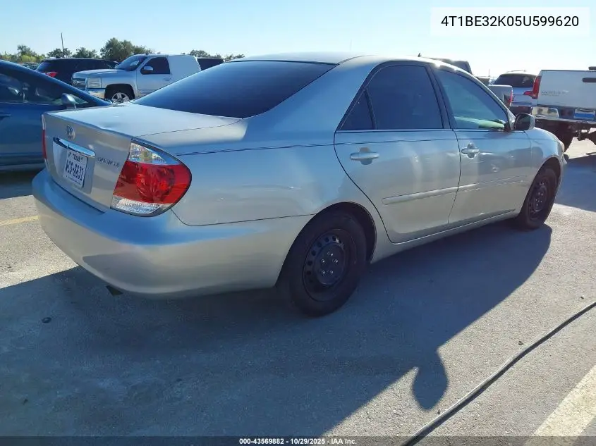 4T1BE32K05U599620 2005 Toyota Camry Le
