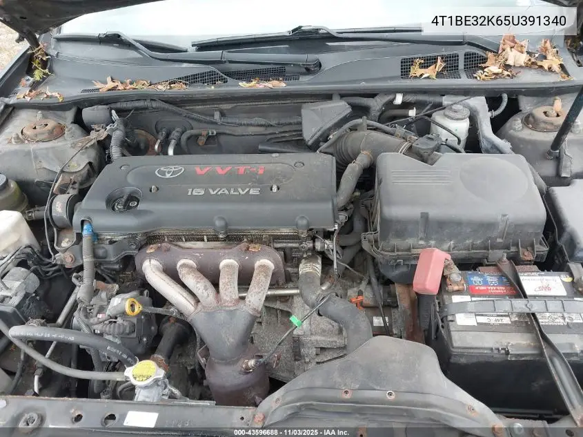 4T1BE32K65U391340 2005 Toyota Camry Std