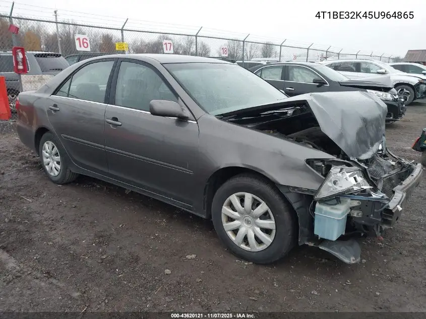 4T1BE32K45U964865 2005 Toyota Camry Le