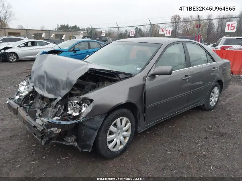 4T1BE32K45U964865 2005 Toyota Camry Le