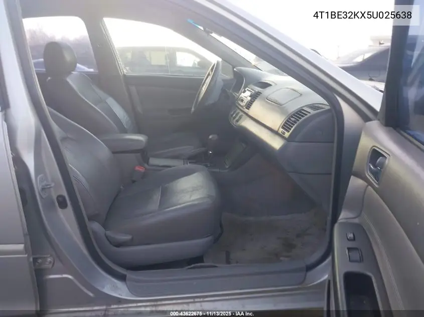 4T1BE32KX5U025638 2005 Toyota Camry Le
