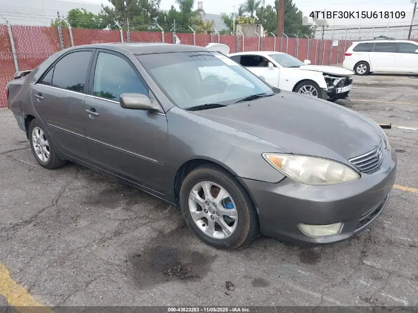 4T1BF30K15U618109 2005 Toyota Camry Xle V6