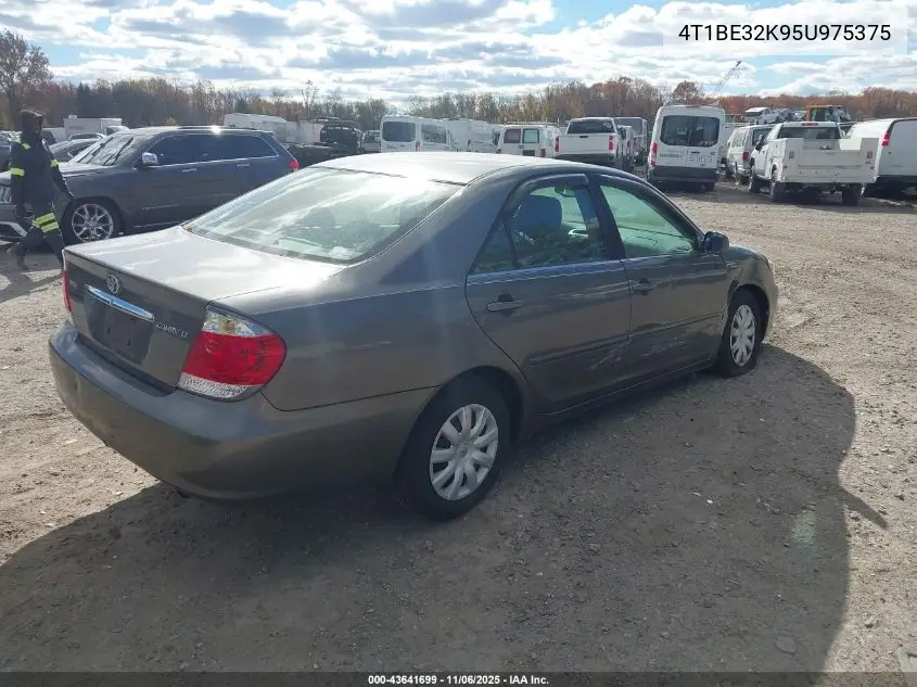 4T1BE32K95U975375 2005 Toyota Camry Le