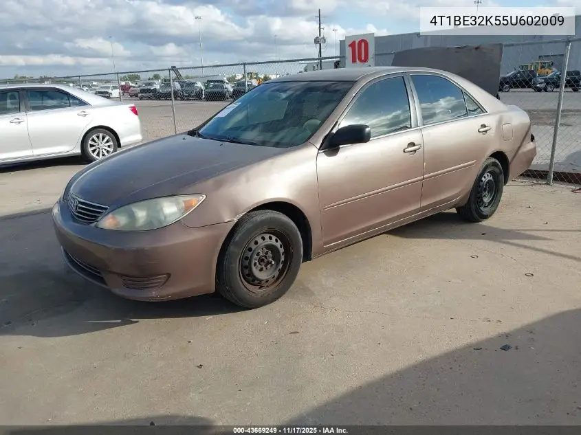 4T1BE32K55U602009 2005 Toyota Camry Le