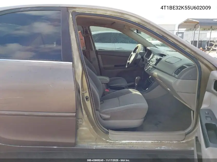 4T1BE32K55U602009 2005 Toyota Camry Le