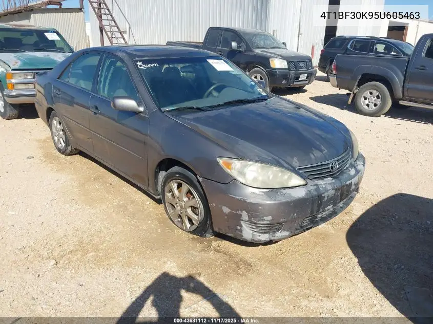 4T1BF30K95U605463 2005 Toyota Camry Xle V6