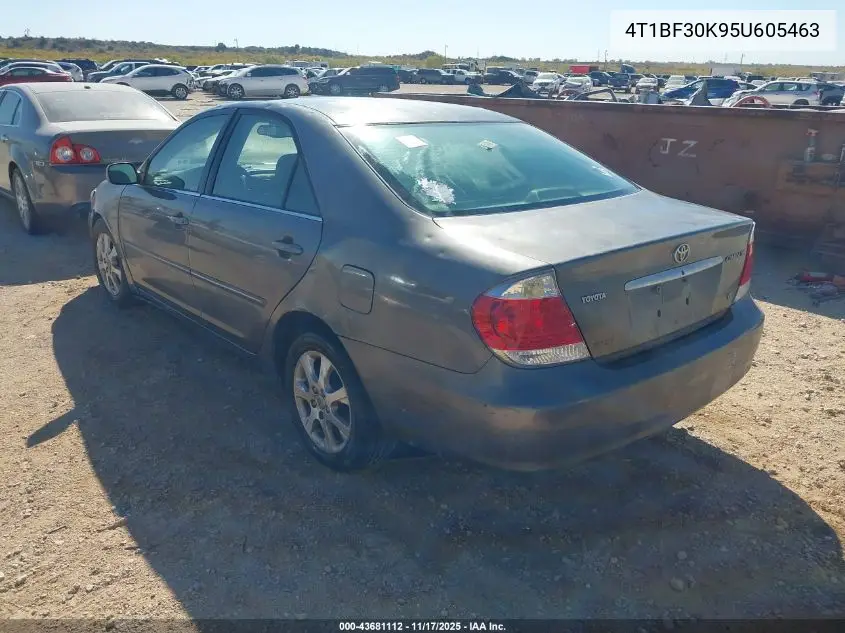 4T1BF30K95U605463 2005 Toyota Camry Xle V6