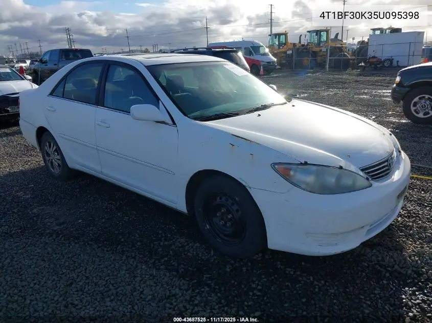 4T1BF30K35U095398 2005 Toyota Camry Le V6