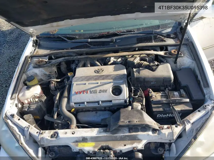 4T1BF30K35U095398 2005 Toyota Camry Le V6