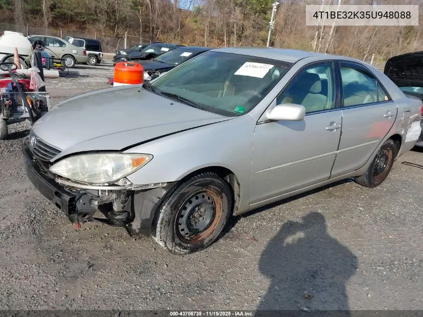 4T1BE32K35U948088 2005 Toyota Camry Le