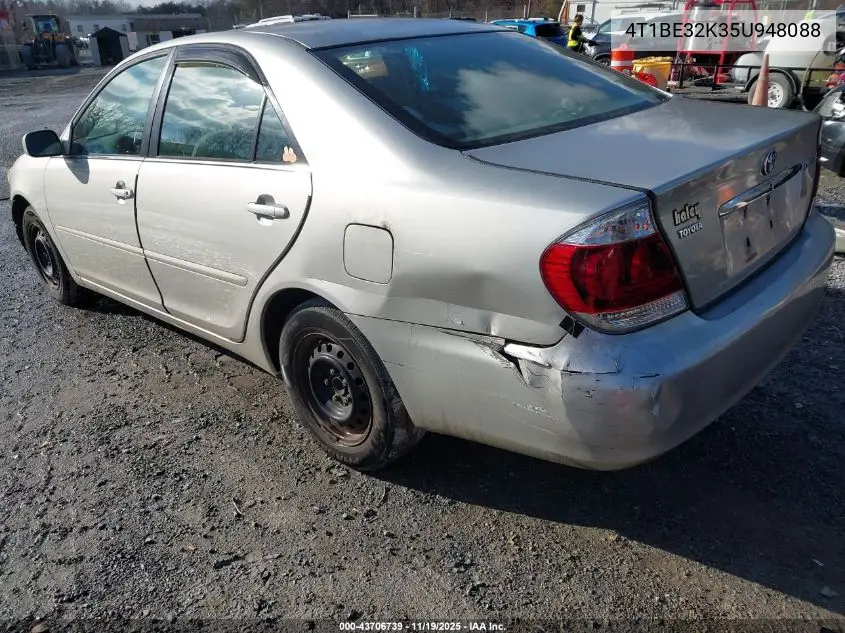 4T1BE32K35U948088 2005 Toyota Camry Le