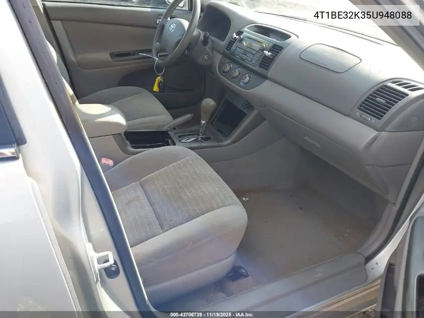 4T1BE32K35U948088 2005 Toyota Camry Le
