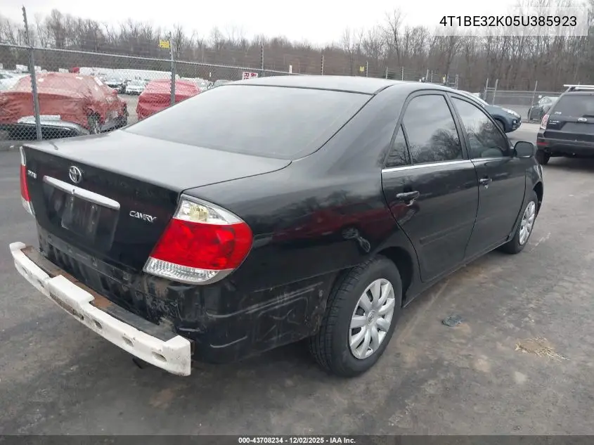 4T1BE32K05U385923 2005 Toyota Camry Std