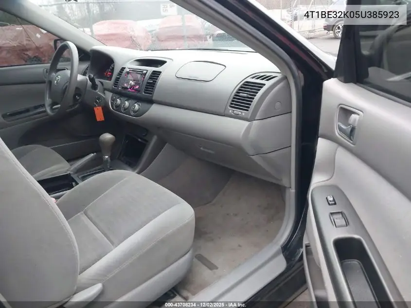 4T1BE32K05U385923 2005 Toyota Camry Std