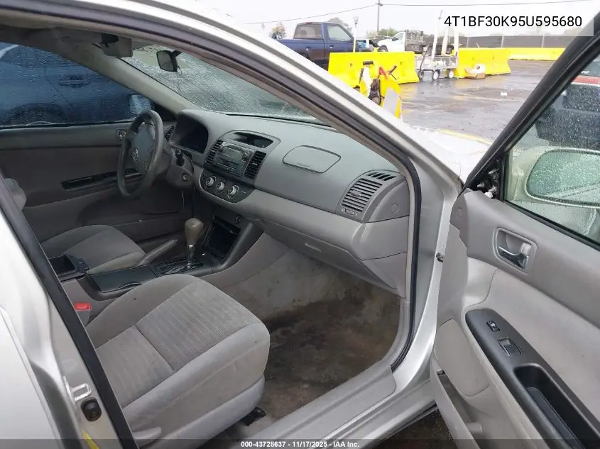 4T1BF30K95U595680 2005 Toyota Camry Le V6