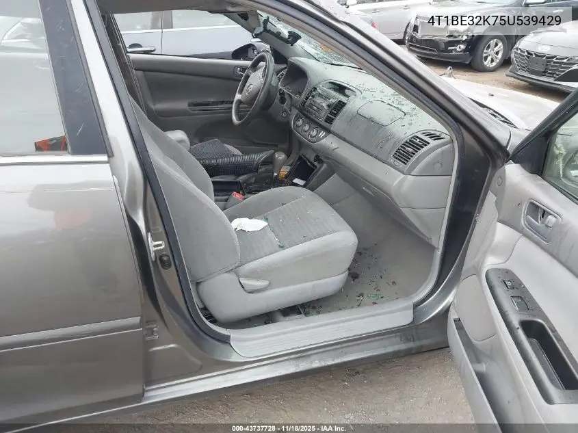 4T1BE32K75U539429 2005 Toyota Camry Std