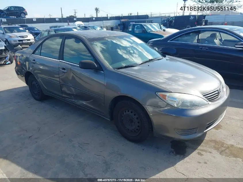 4T1BE32K95U551145 2005 Toyota Camry Std