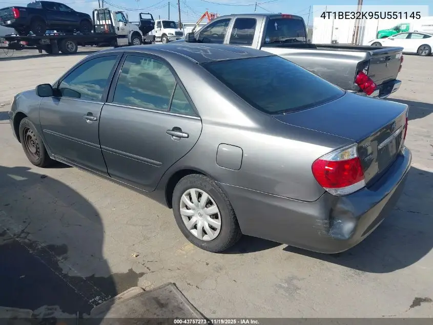 4T1BE32K95U551145 2005 Toyota Camry Std