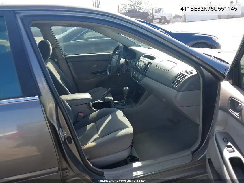 4T1BE32K95U551145 2005 Toyota Camry Std