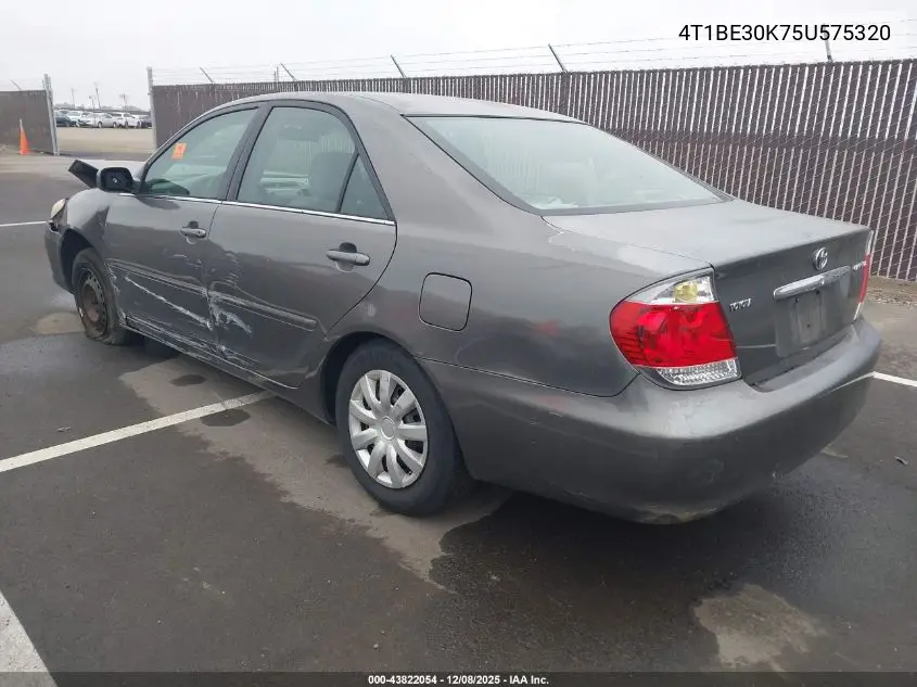 4T1BE30K75U575320 2005 Toyota Camry Le