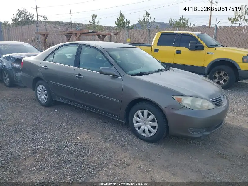 4T1BE32K85U517519 2005 Toyota Camry Le/Xle/Se