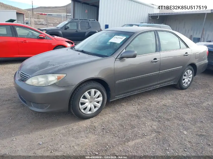 4T1BE32K85U517519 2005 Toyota Camry Le/Xle/Se