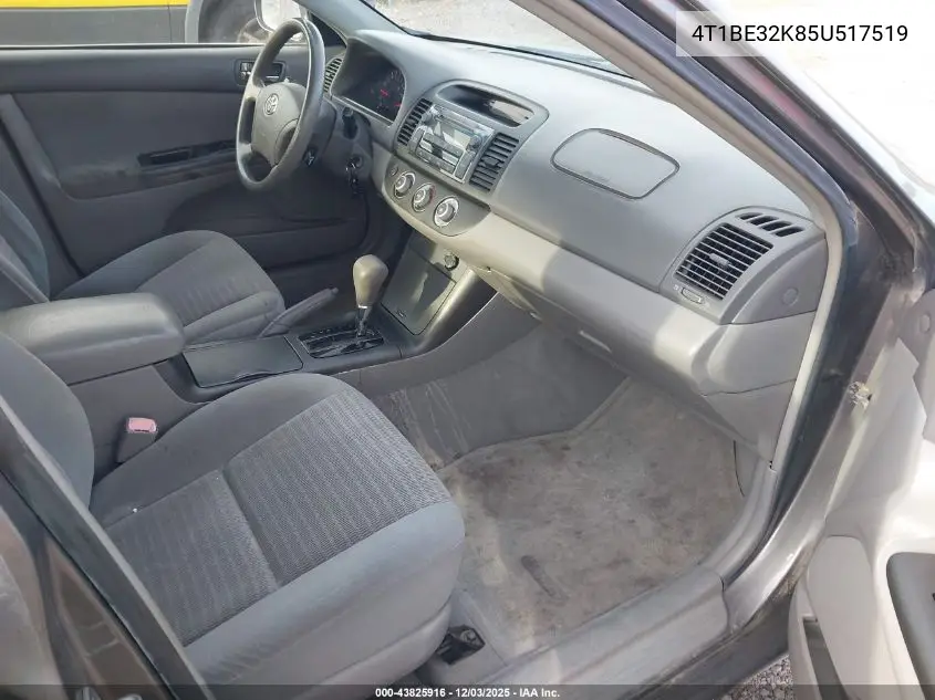 4T1BE32K85U517519 2005 Toyota Camry Le/Xle/Se