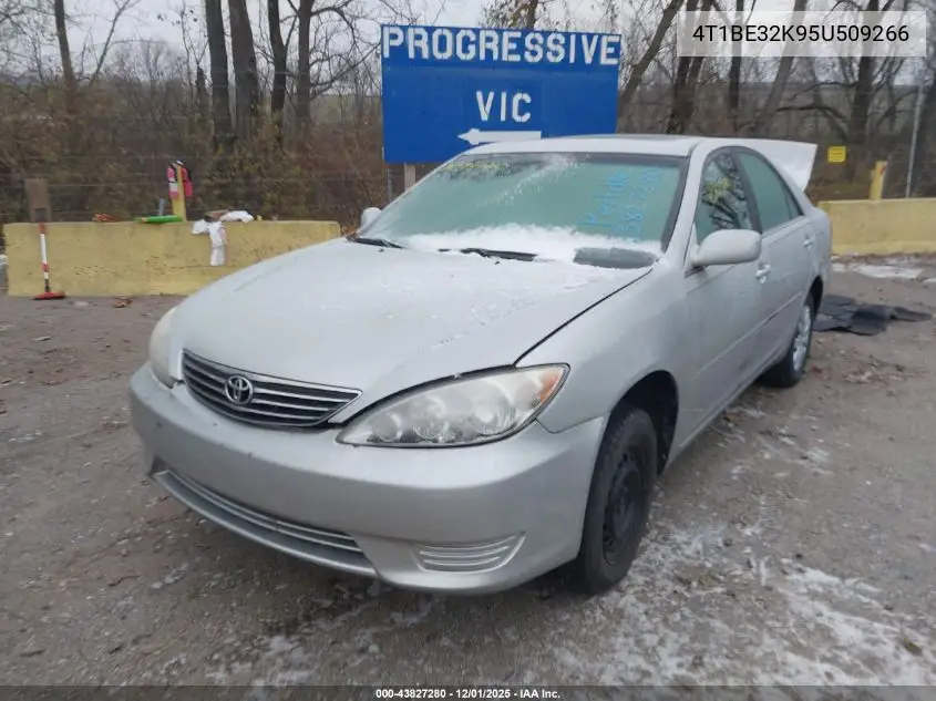 4T1BE32K95U509266 2005 Toyota Camry Le