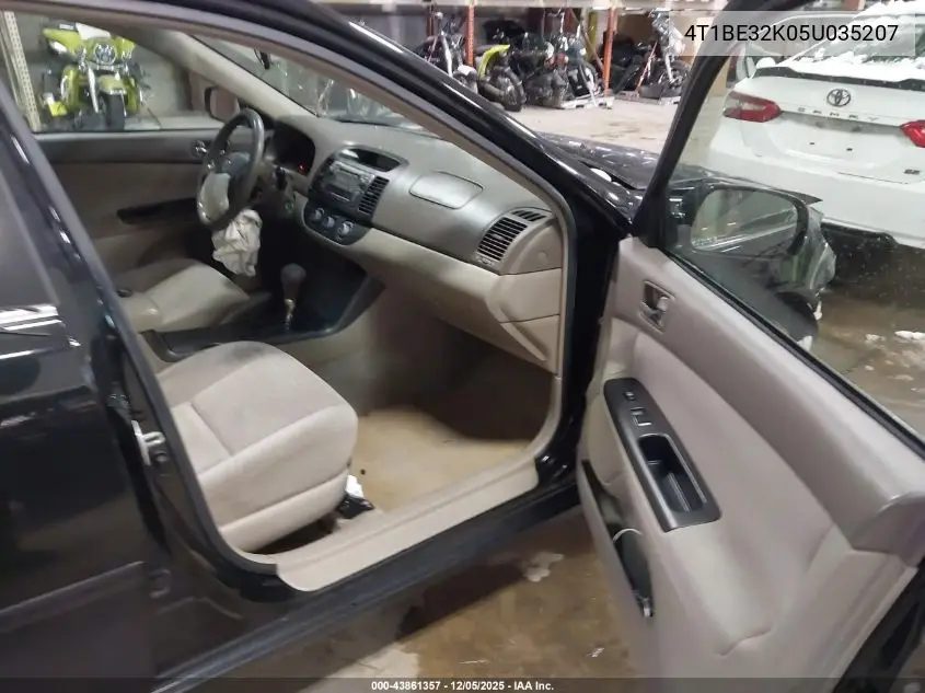 4T1BE32K05U035207 2005 Toyota Camry Le